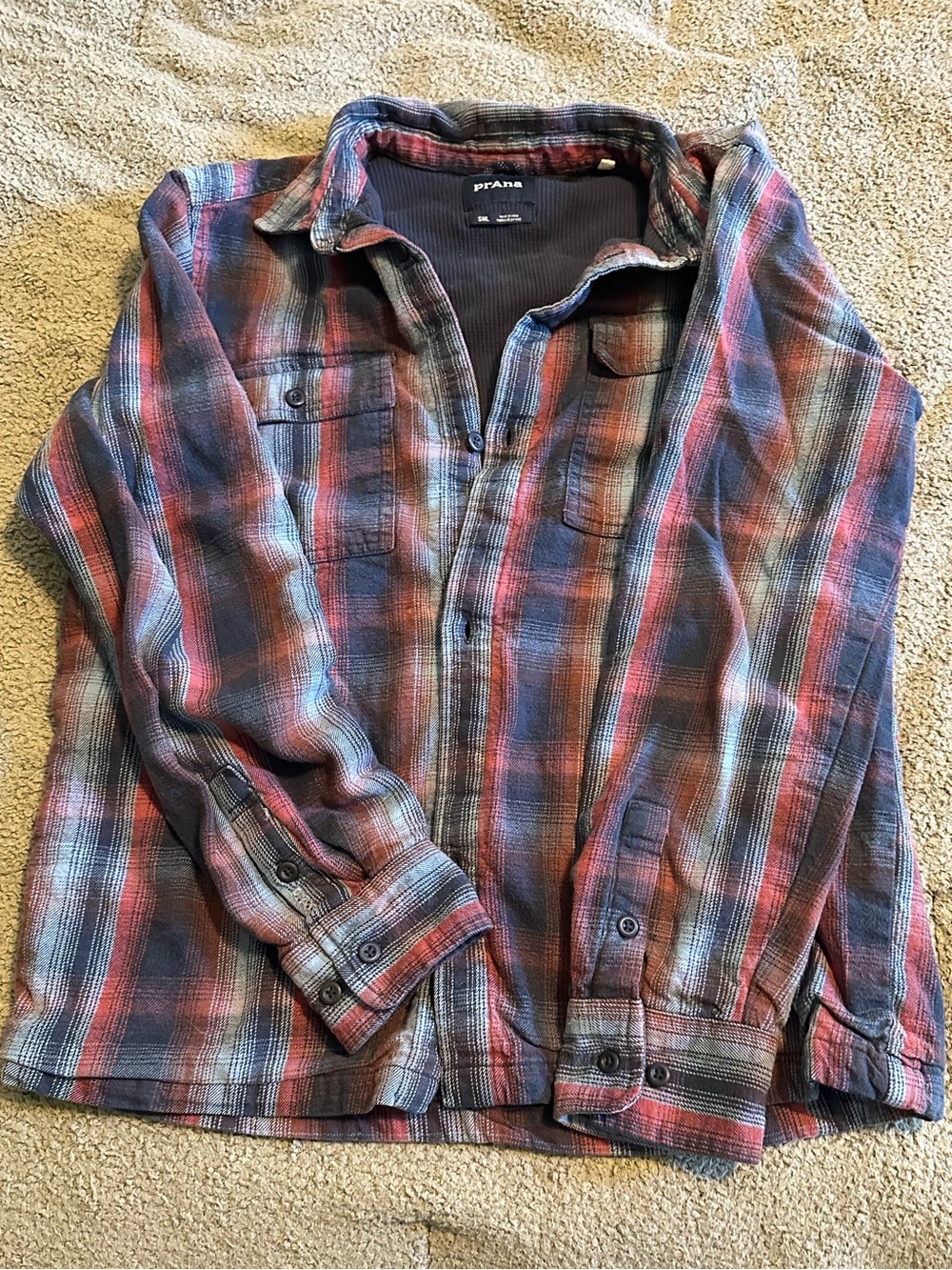 Prana Plaid Flannel Shacket